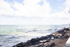 Avan&ccedil;o do Mar na Praia de Boa Viagem