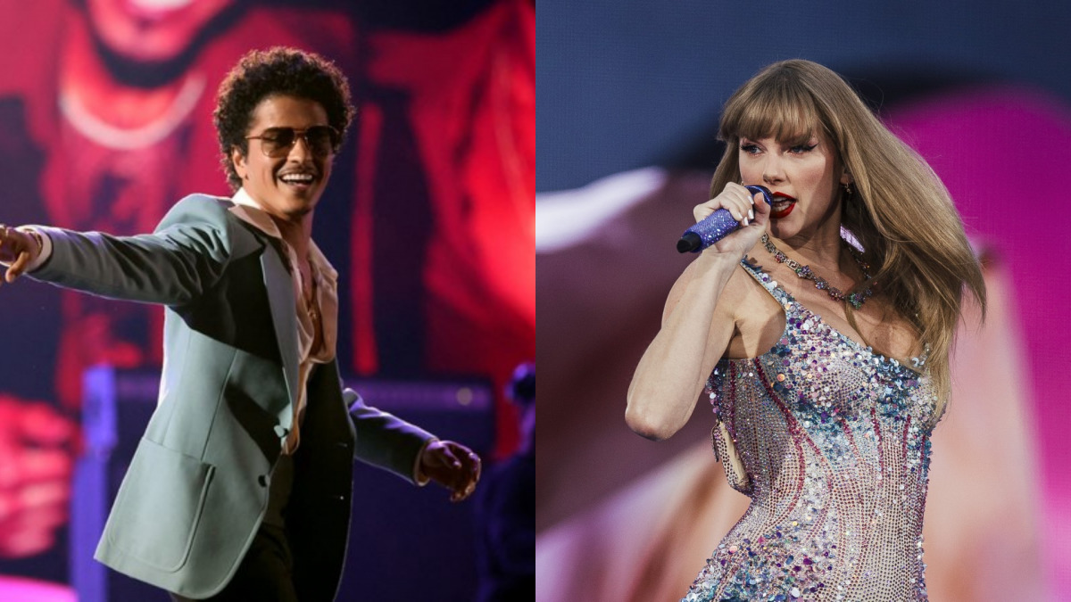 Bruno Mars nega ataque a Taylor Swift após rumores nas redes; entenda o que aconteceu/AFP
