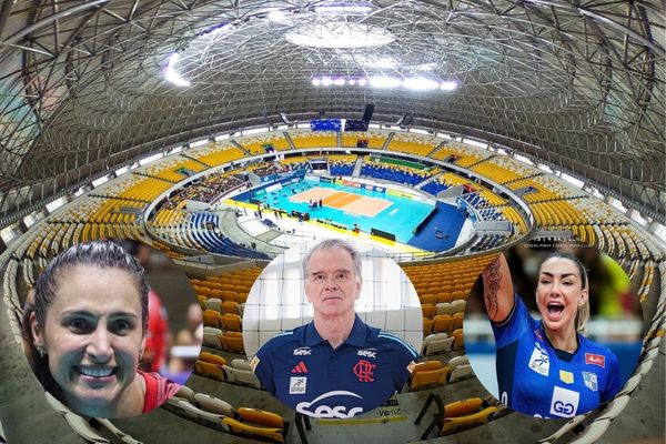 Superliga Feminina de Vôlei/Rafael Vieira/DP Foto e Divulgação/Sesc, Flamengo e Minas