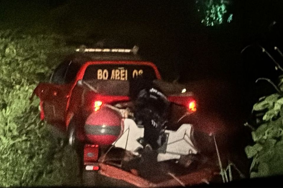 Buscas serão retomadas nesta quinta-feira (18)/Bombeiros/divulgação