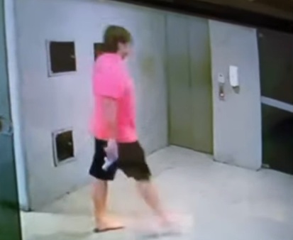 Com arma na mão, homem invadiu prédio da ex, no Recife /Redes Sociais 