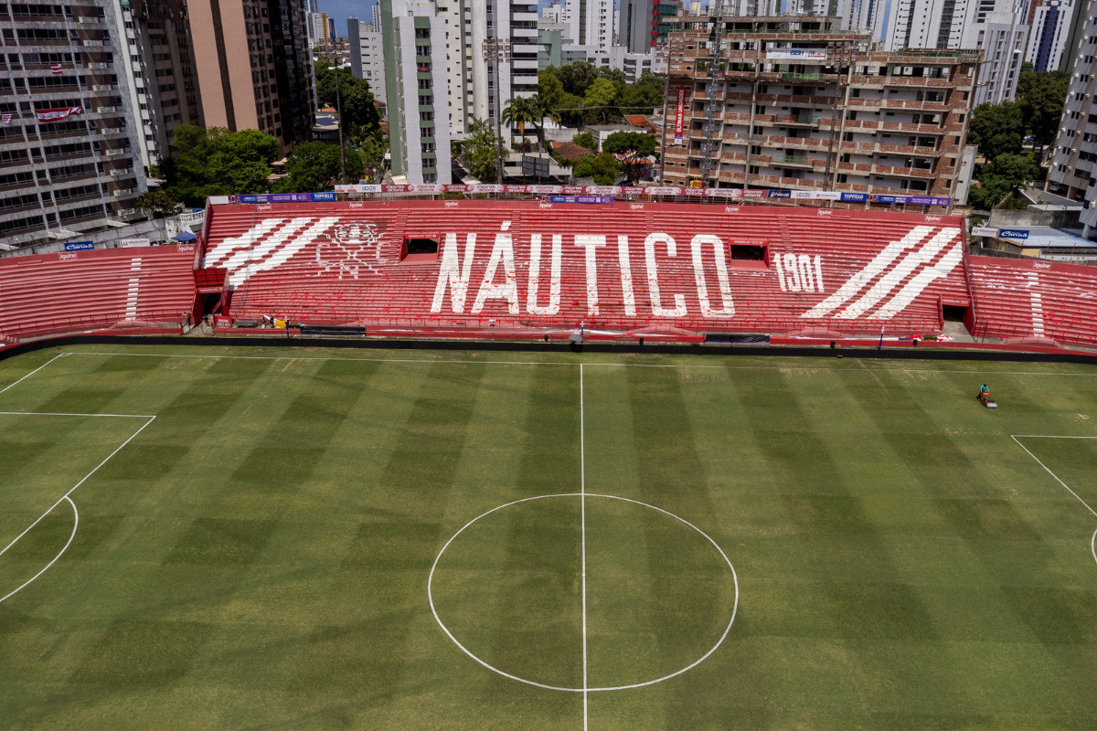 Estádio Esportes da Sorte Aflitos: Náutico muda nome de sua casa em acordo milionário (Foto: Rafael Vieira/CNC)