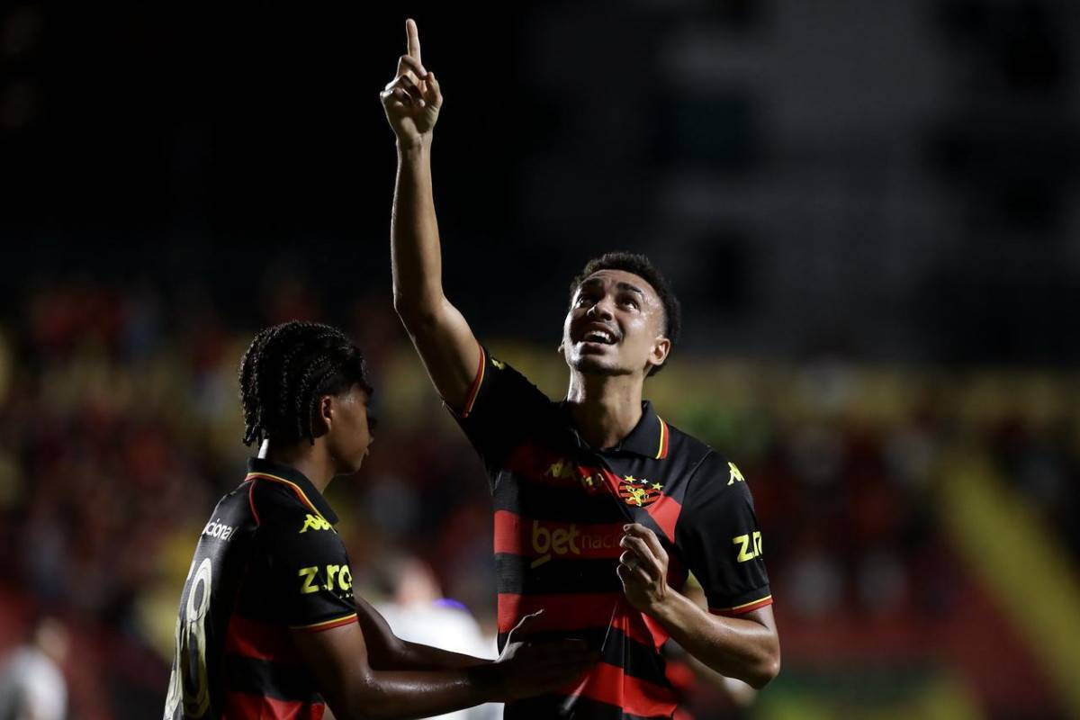 Marcelo Ajul, zagueiro do Sport/Rafael Vieira/DP Foto