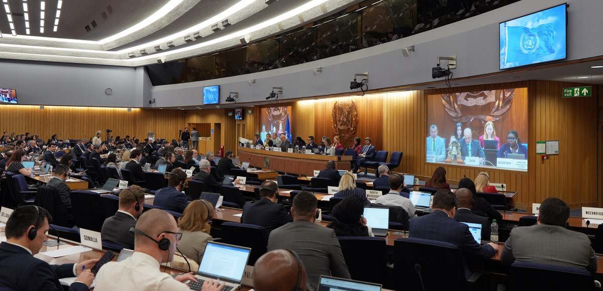 Sessão extraordinária do Conselho da Organização Marítima Internacional/Divulgação/OMI