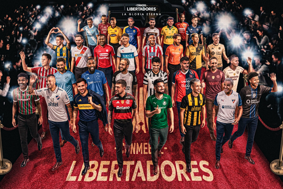 Os times classificados para a Libertadores conhecerão seus grupos nesta quinta-feira (19)/Divulgação/Libertadores