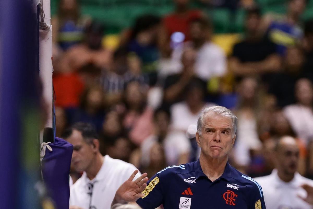 Flamengo e Sorocaba jogaram no Geraldão pela Superliga (Rafael Vieira/DP)