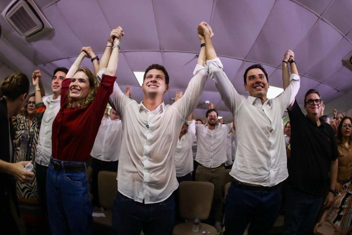 Anúncio da pré-candidatura de João Campos ao governo de Pernambuco./Rafael Vieira