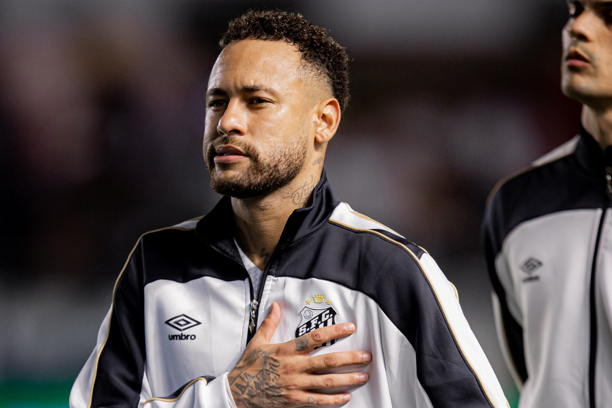 Neymar joga hoje? Santos enfrenta o Cruzeiro no Brasileirão./Foto: Raul Baretta/ Santos FC