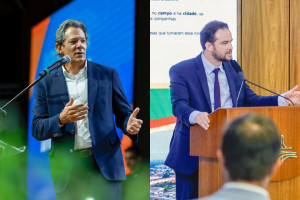 Fernando Haddad e Dario Durigan