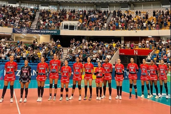 Reprodução/Sesi Vôlei Bauru