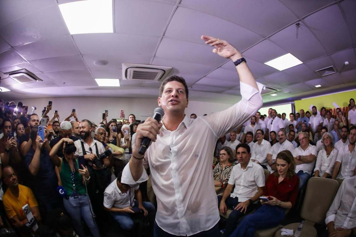 Lançamento da pré-candidatura de João Campos ao Governo de Pernambuco/Rafael Vieira/DP Foto
