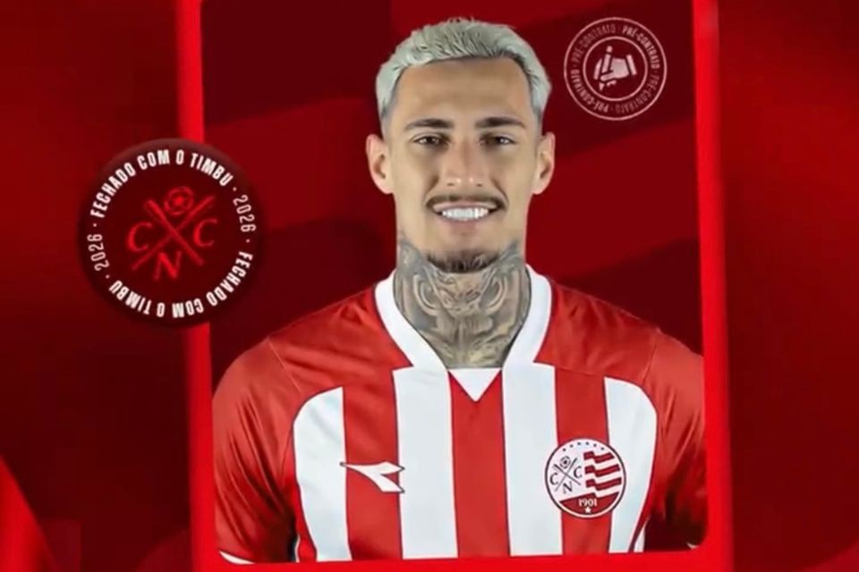 Derek, novo jogador do Náutico/Divulgação / Náutico