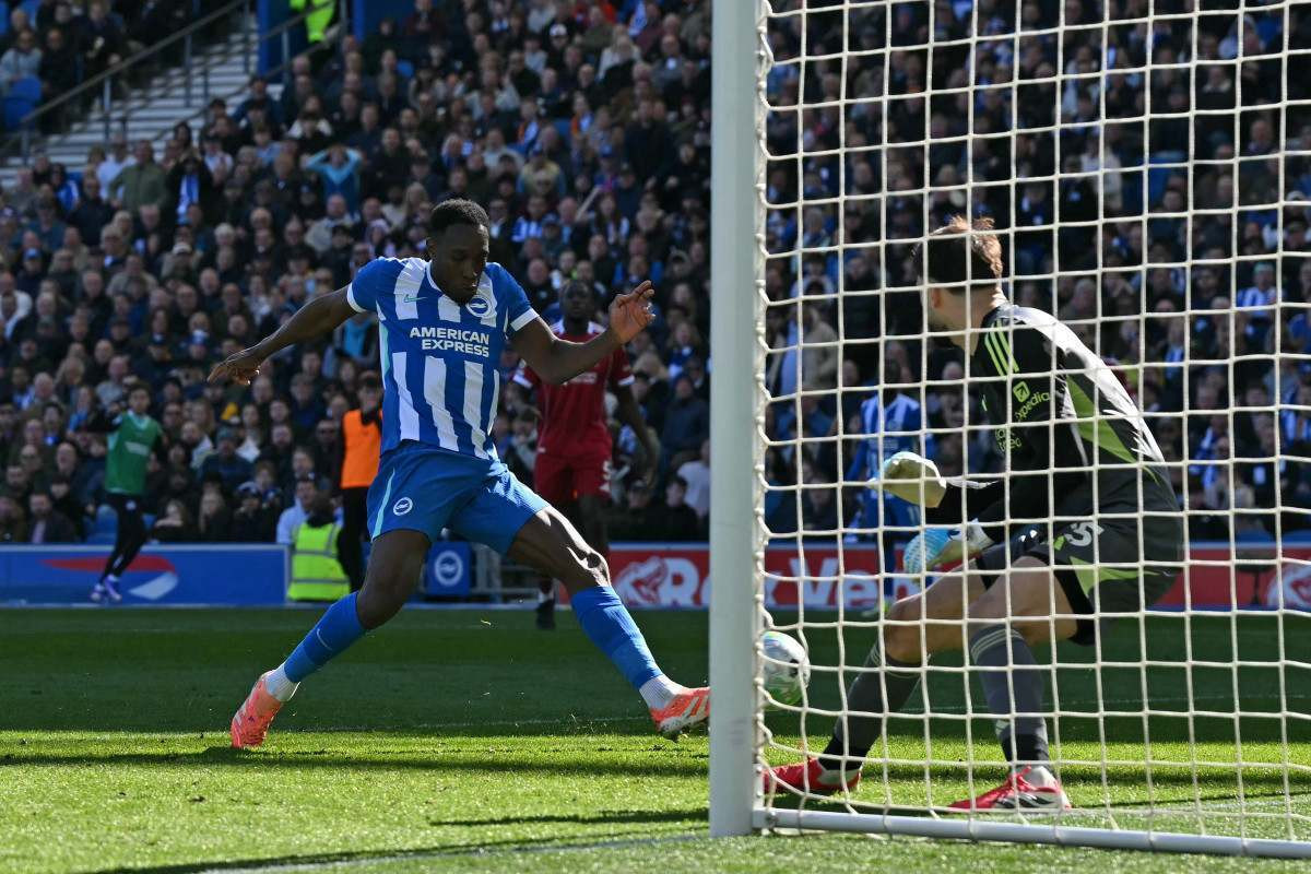 Danny Welbeck, atacante do Brighton/GLYN KIRK / AFP