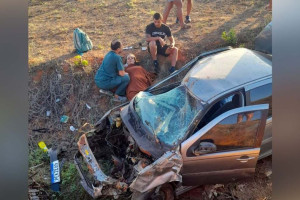 Acidente aconteceu na manh&atilde; deste s&aacute;bado (21)
