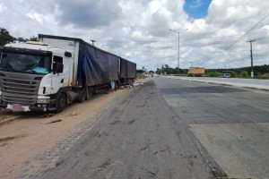 O caso foi registrado no km 188 da BR-101, sentido Recife