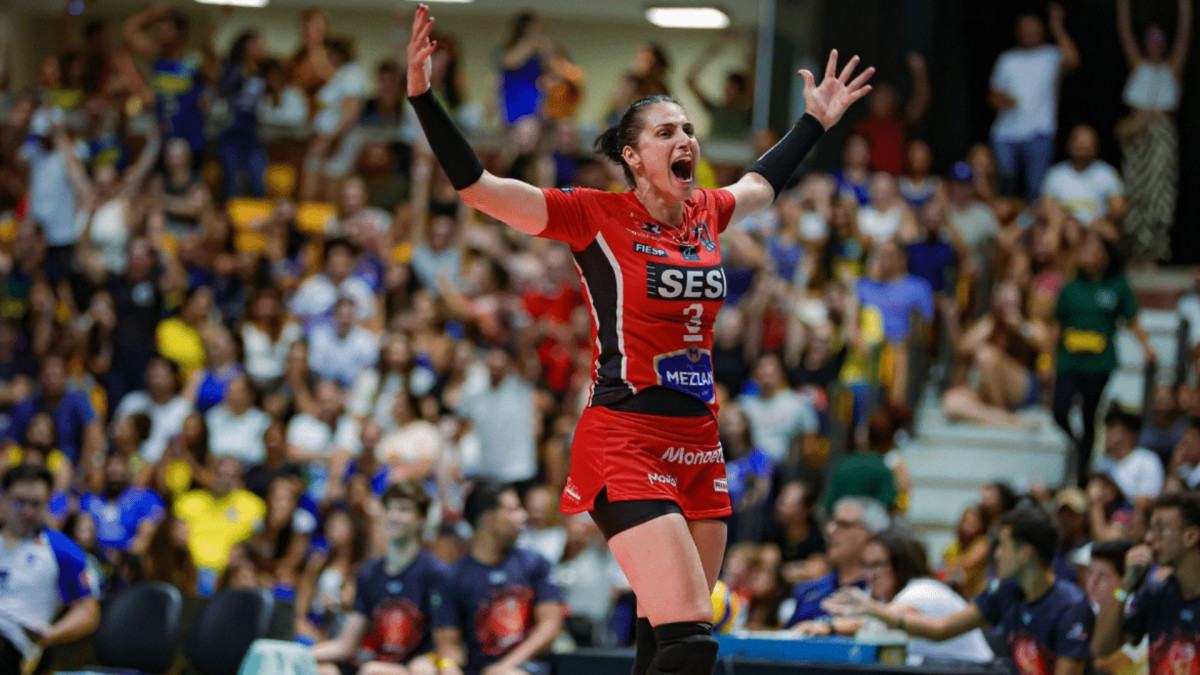 Dani Lins, levantadora do Sesi/@glau_peixoto