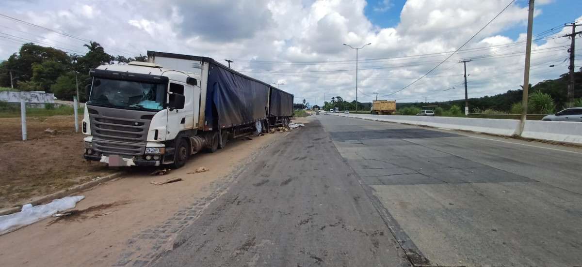 O caso foi registrado no km 188 da BR-101, sentido Recife/PRF/Divulgação