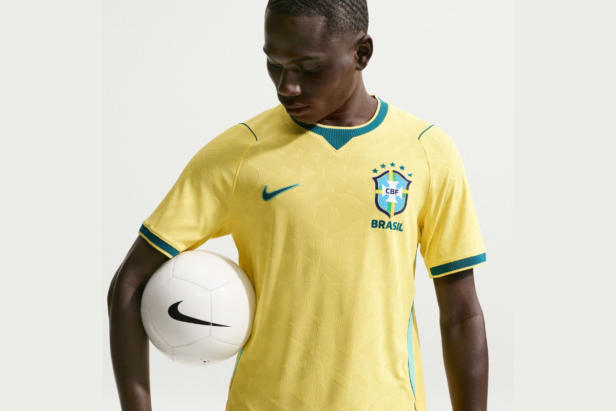 Preço da nova camisa da Seleção Brasileira equivale a uma cesta básica. (Foto: Divulgação/Nike )
