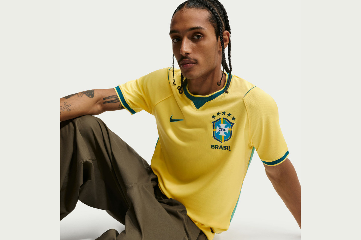Preço da nova camisa da Seleção Brasileira equivale a uma cesta básica. (Foto: Divulgação/Nike )