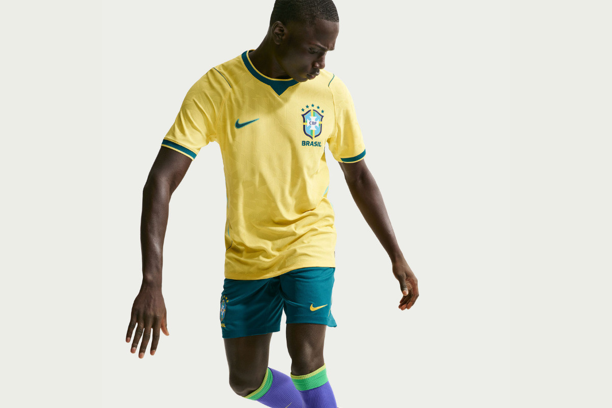 Preço da nova camisa da Seleção Brasileira equivale a uma cesta básica. (Foto: Divulgação/Nike )