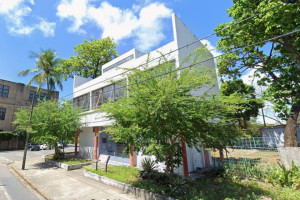 Pavilh&atilde;o Luiz Nunes, localizado no bairro do Derby