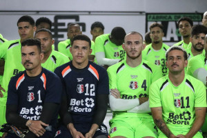 Jogadores do Santa Cruz