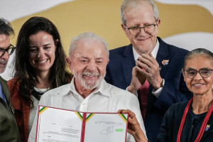 Lula cria unidades de conserva&ccedil;&atilde;o e anuncia prioridades para COP15

