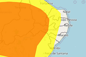 Previs&atilde;o do Inmet para Pernambuco nesta segunda (23)