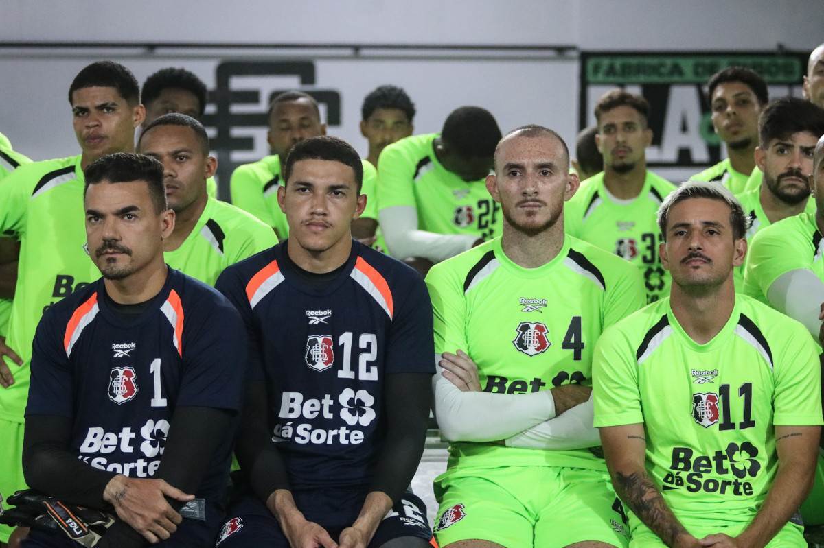 Jogadores do Santa Cruz/Evelyn Victoria/SCFC