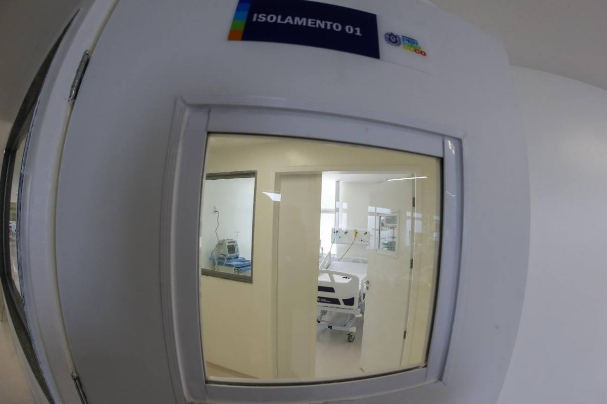 Entrega do Hospital Otávio de Freitas (Foto: Rafael Vieira/DP)