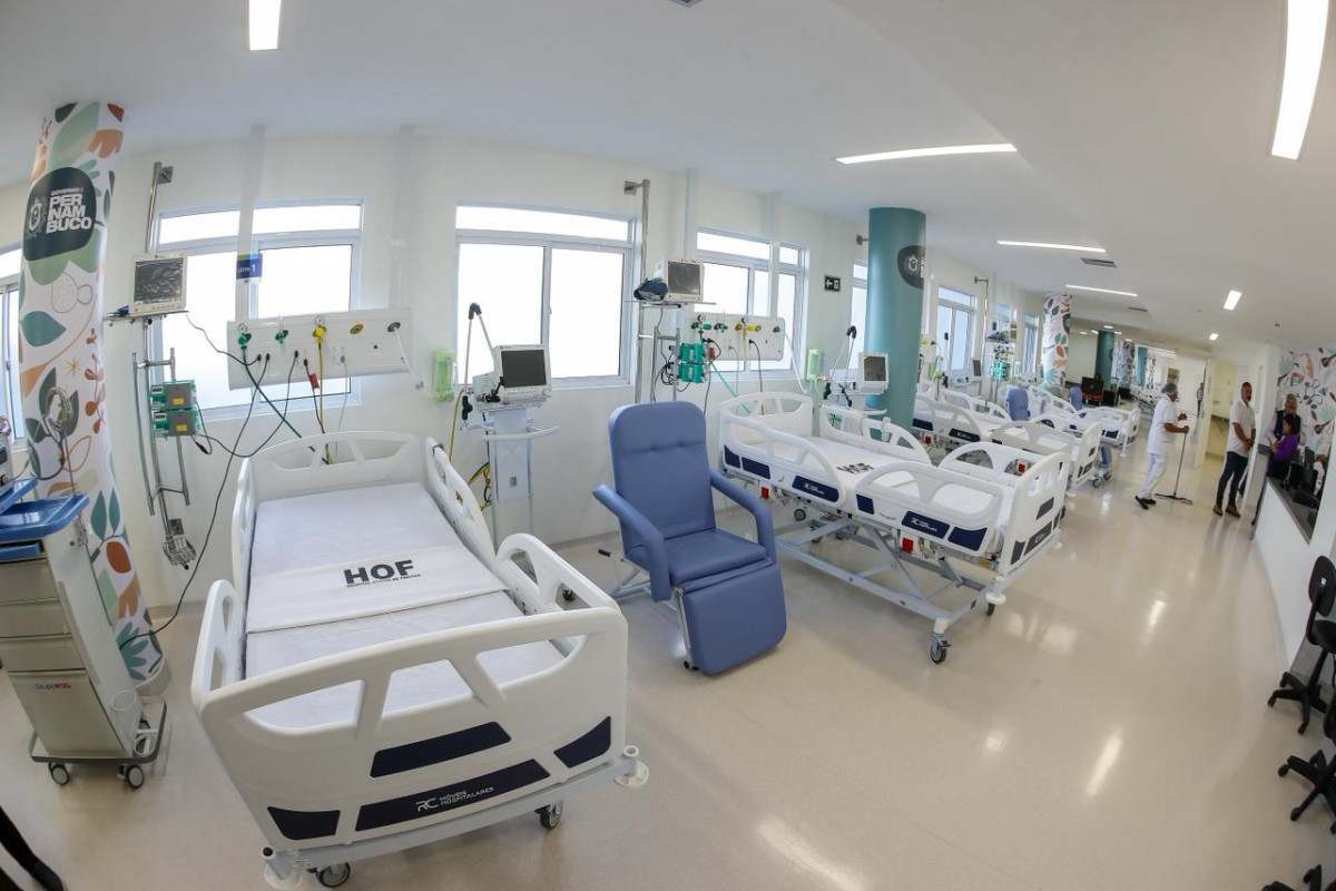 Entrega do Hospital Otávio de Freitas (Foto: Rafael Vieira/DP)