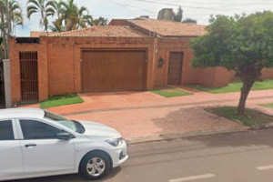 Casa onde aconteceu crime, em Campo Grande