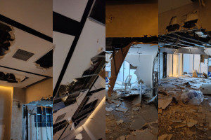 Loja estava com fia&ccedil;&atilde;o exposta e danos no teto e no piso, segundo advogado