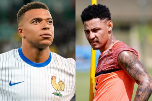 Mbappe, do Real Madrid, e Neilton, ex-atacante do Sport