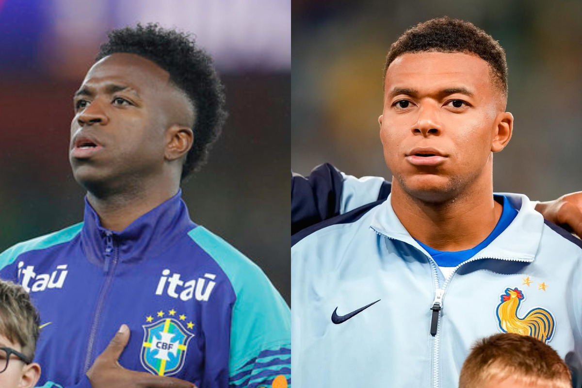 Brasil x França ao vivo veja onde assistir, horário, desfalques e prováveis escalações/Fotos: Rafael Ribeiro/CBF | Reprodução/Instagram via k.mbappe