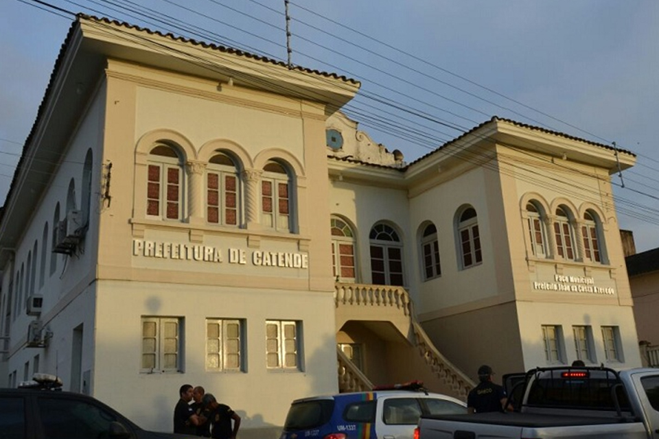 Sede da Prefeitura de Catende/REPRODUÇÃO/VÍDEO