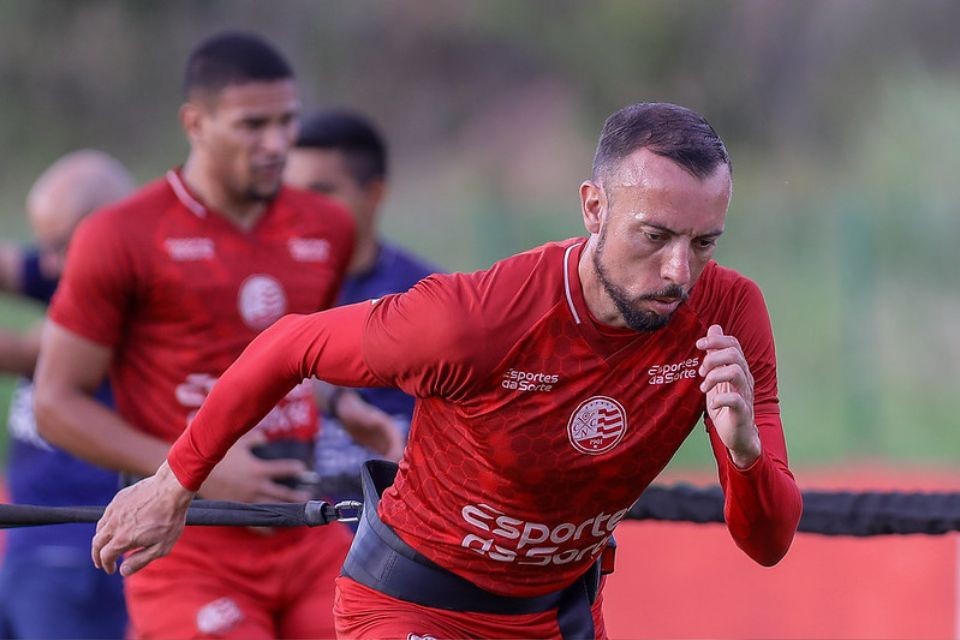 Paulo Sérgio, atacante do Náutico/Rafael Vieira / CNC