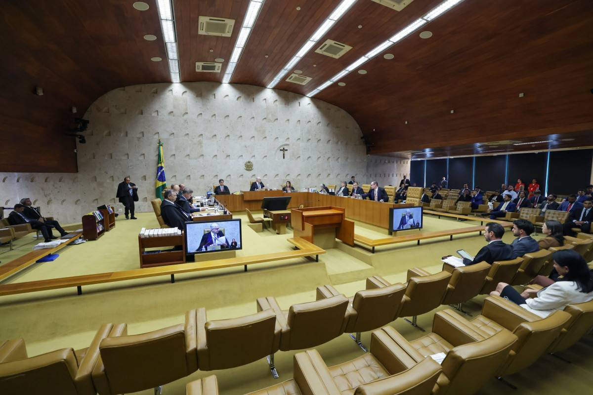 Sessão plenária do STF./Rosinei Coutinho/STF