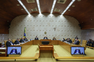 Plen&aacute;rio do STF
