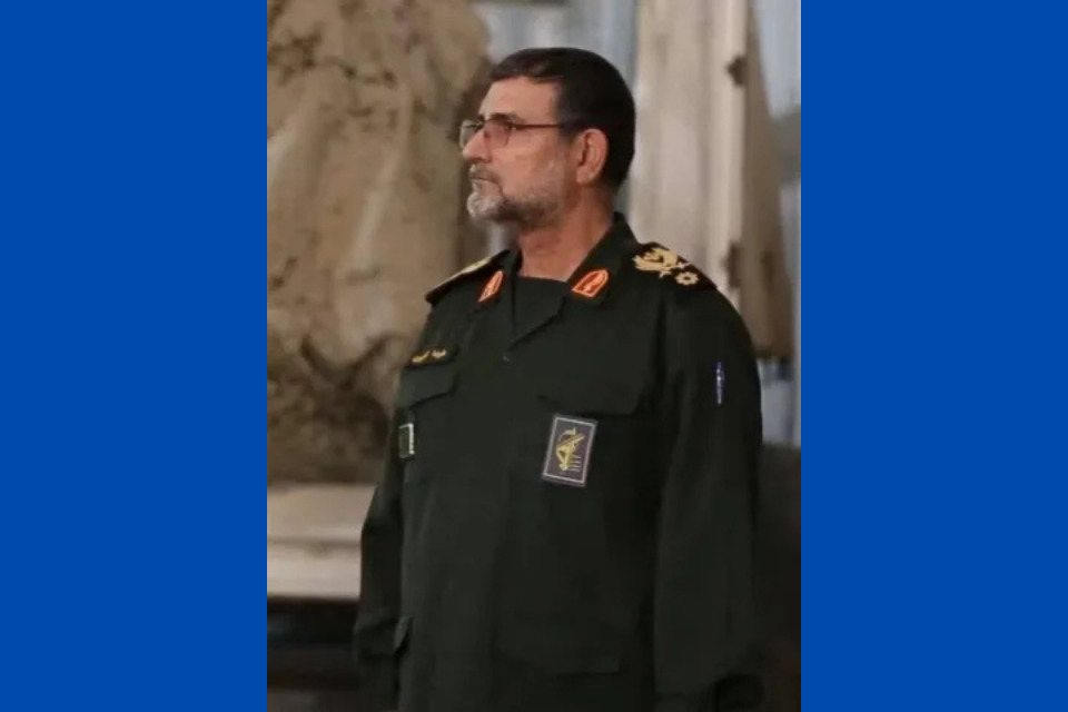 Alireza Tangsiri, comandante da Marinha da Guarda Revolucionária iraniana/SEPAH NEWS/AFP
