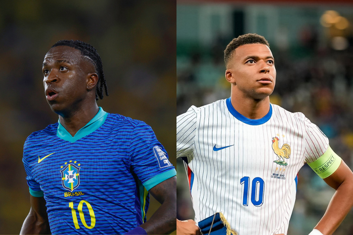 Fotos: Rafael Ribeiro/CBF - Reprodução/Instagram via k.mbappe