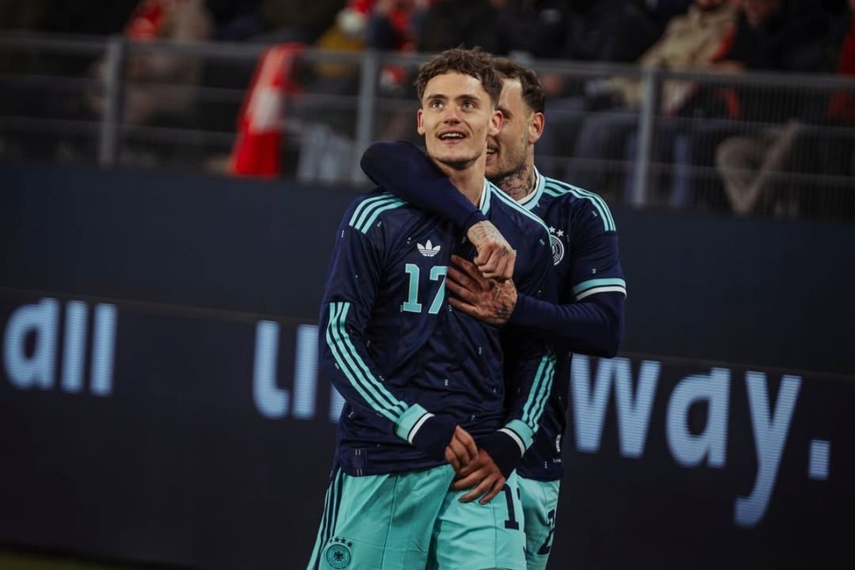 Florian Wirtz, meia-atacante do Liverpool e seleção alemã/DFB/Max Galys