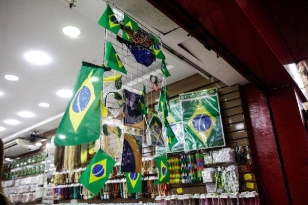 Itens do Brasil em preparativos para a Copa do Mundo (Marina Torres / DP Foto)