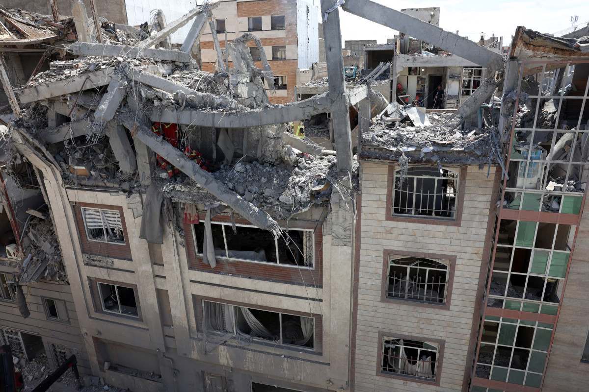 Ataque israelense à Teerã/AFP