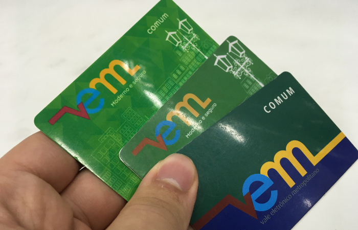 Cartão VEM/. Foto: Diogo CavalcanteAcervo DP.