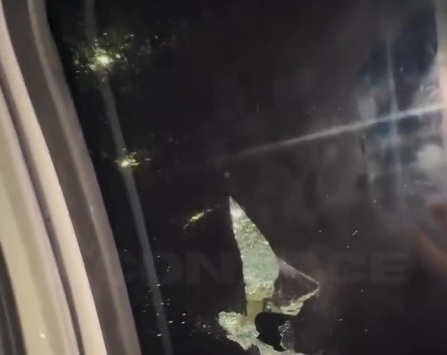 Carro onde estavam secretária da Mulher e motorista ficou marcado por tiros no Cabo/Redes Sociais 