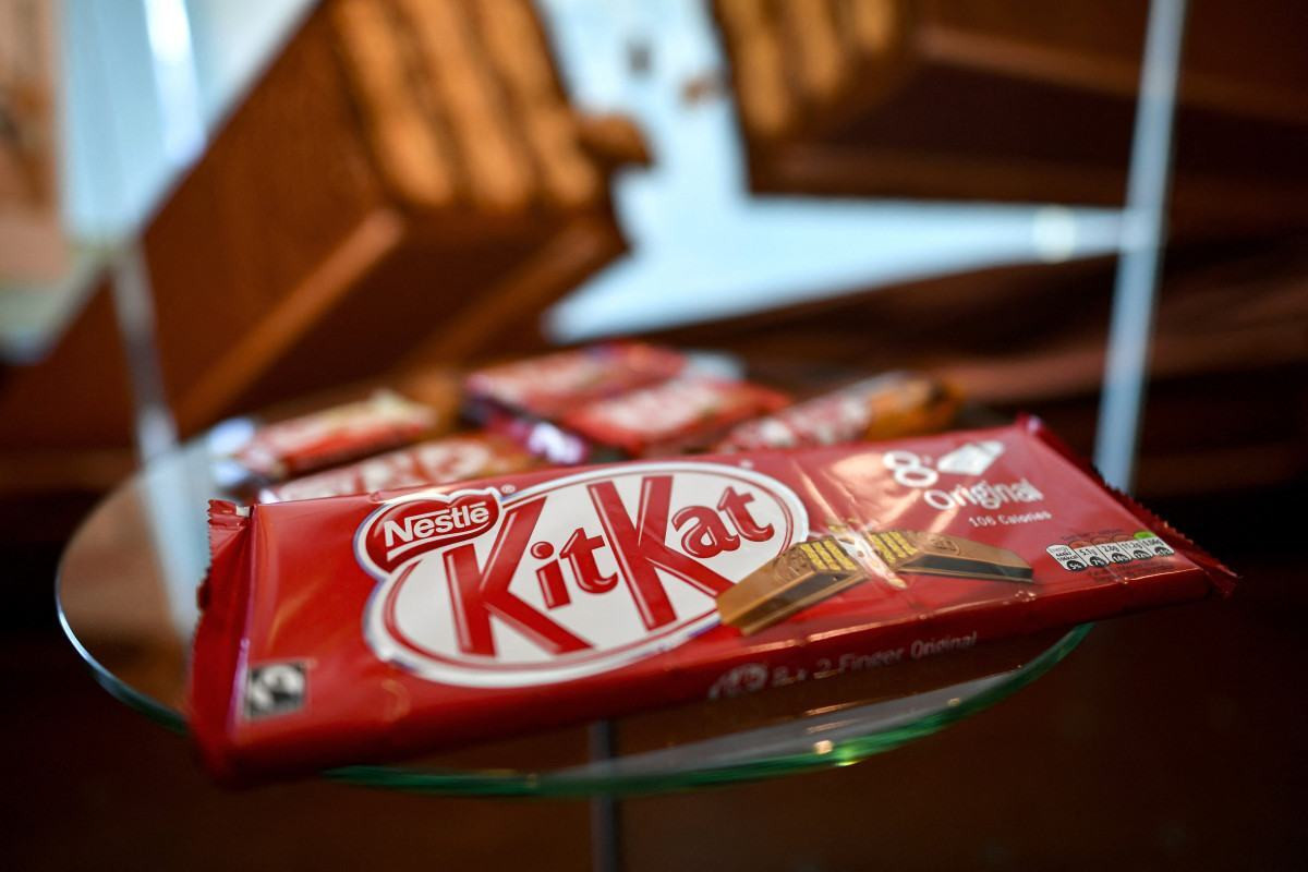 KitKat/FABRICE COFFRINI/AFP