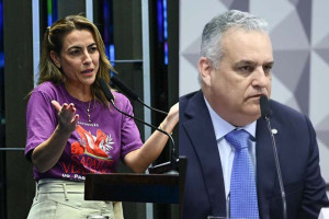 Senadora Soraya Thronicke e deputado Alfredo Gaspar