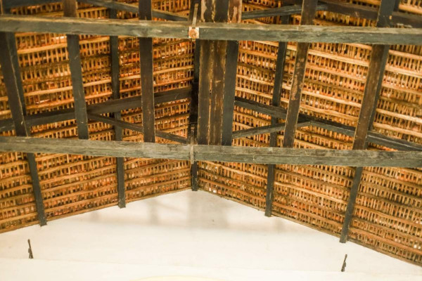 Teto da Igreja Nossa Senhora do Monte (Foto: Silla Cadengue/ Fundarpe)