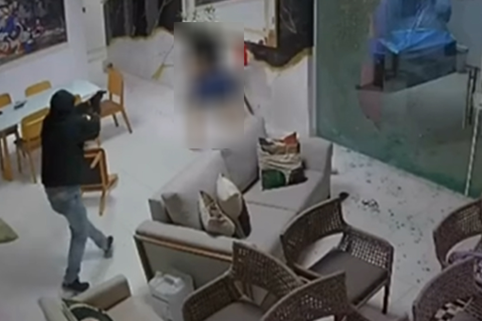 Assassino invade casa em condomínio de Gravatá e executa mulher/REPRODUÇÃO/VÍDEO